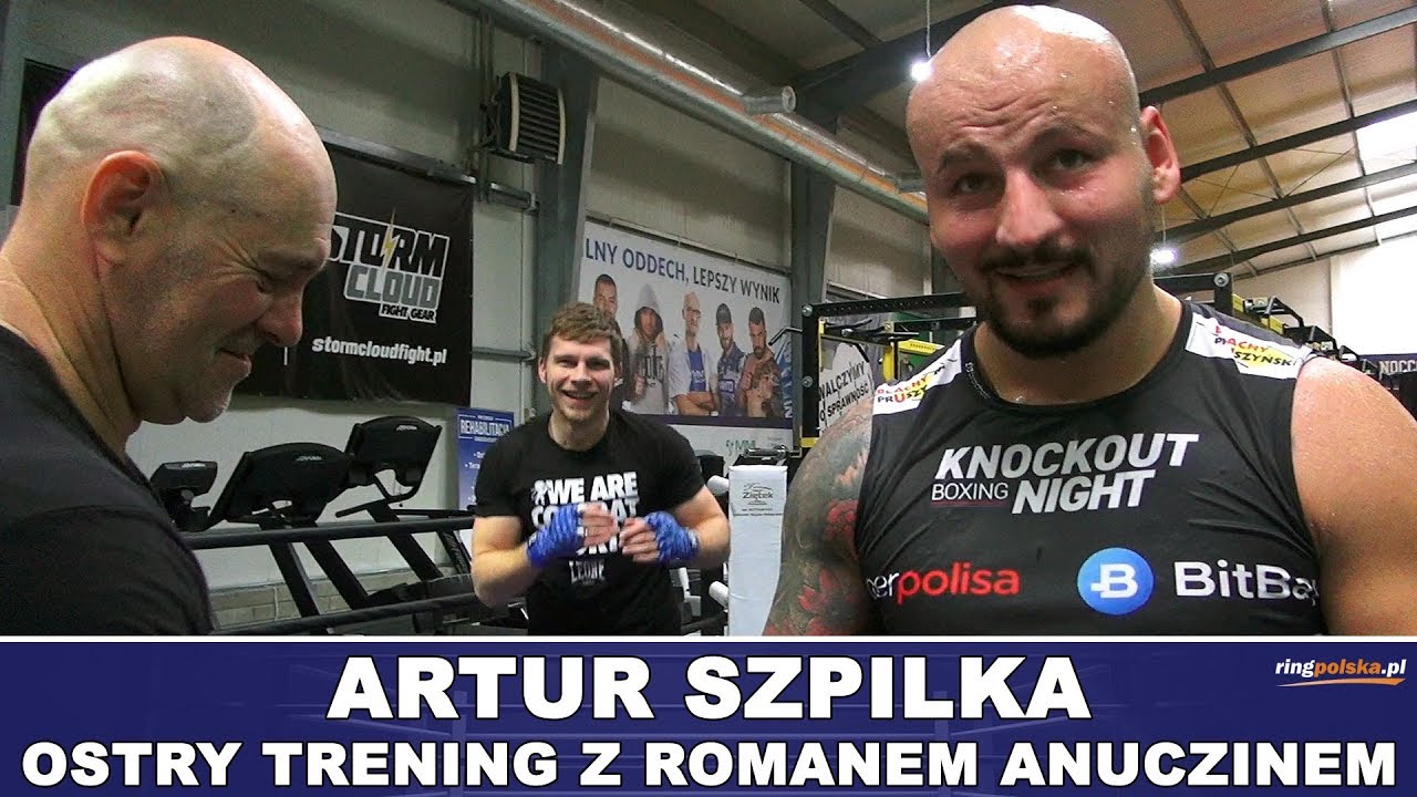 ARTUR SZPILKA - OSTRY TRENING Z ROMANEM ANUCZINEM