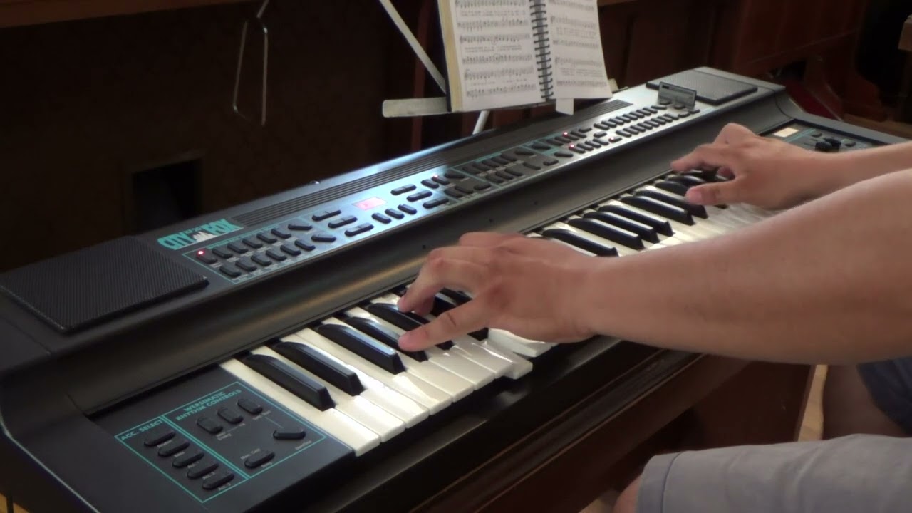 Profundo É O Saber De Deus, Criador | Organista Bujor Florin Lucian tocando o Órgão Wersi City Fox20