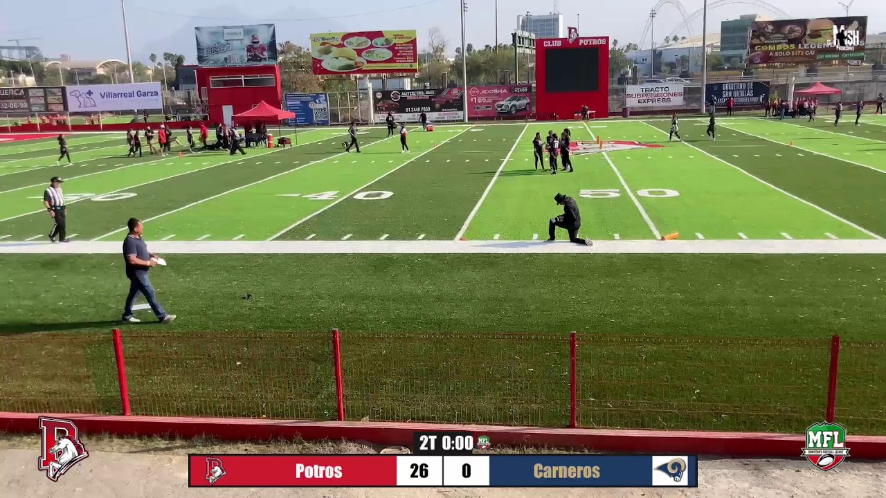 Potros vs carneros Master Flag