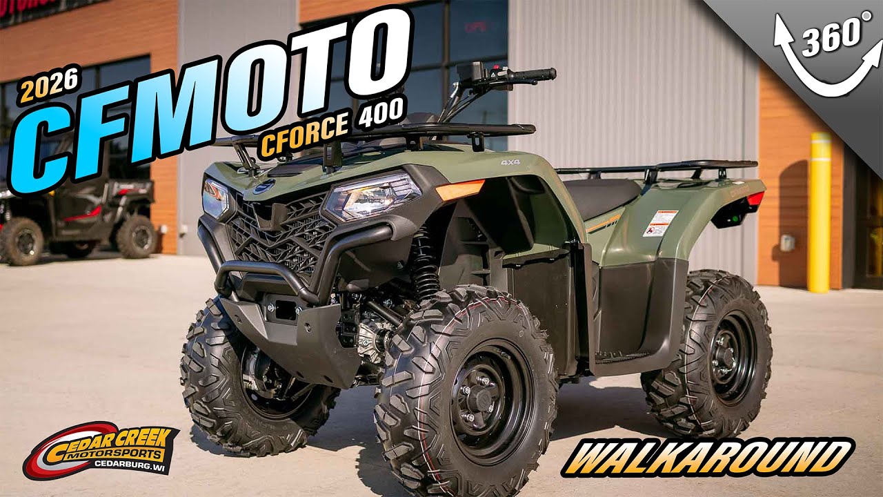 Walkaround | 2026 CFMOTO CFORCE 400