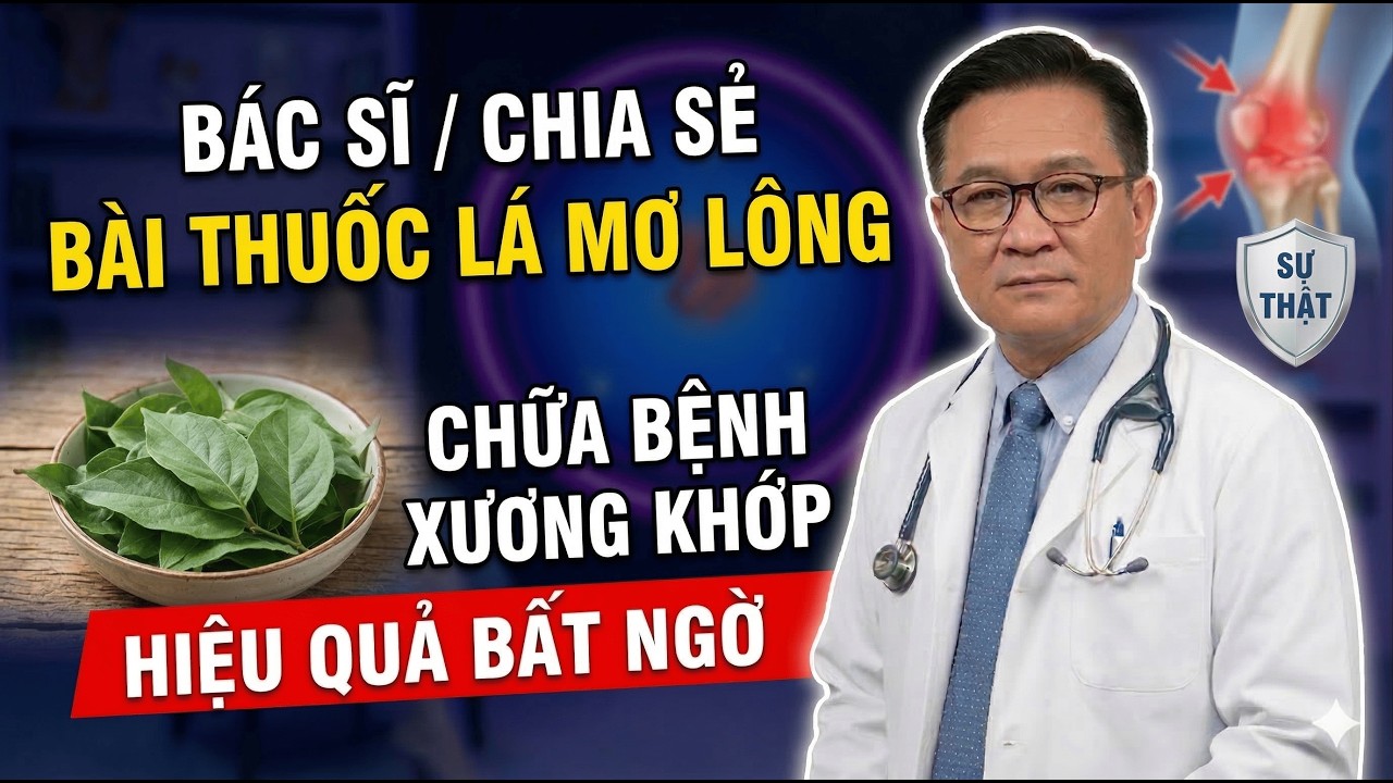 Lá Mơ Lông Chữa Bệnh Xương Khớp – Liều Thuốc Đơn Giản Cho Người Cao Tuổi