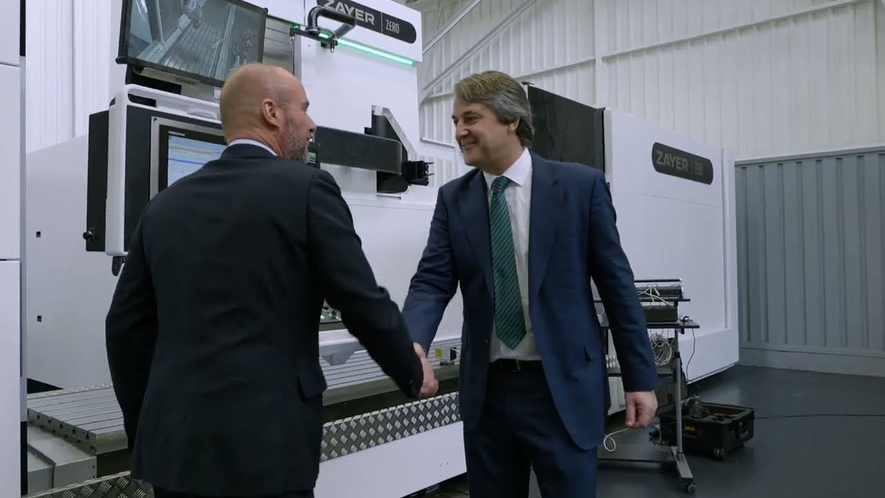 A powerful video on ZAYER's machine tool and milling technologies