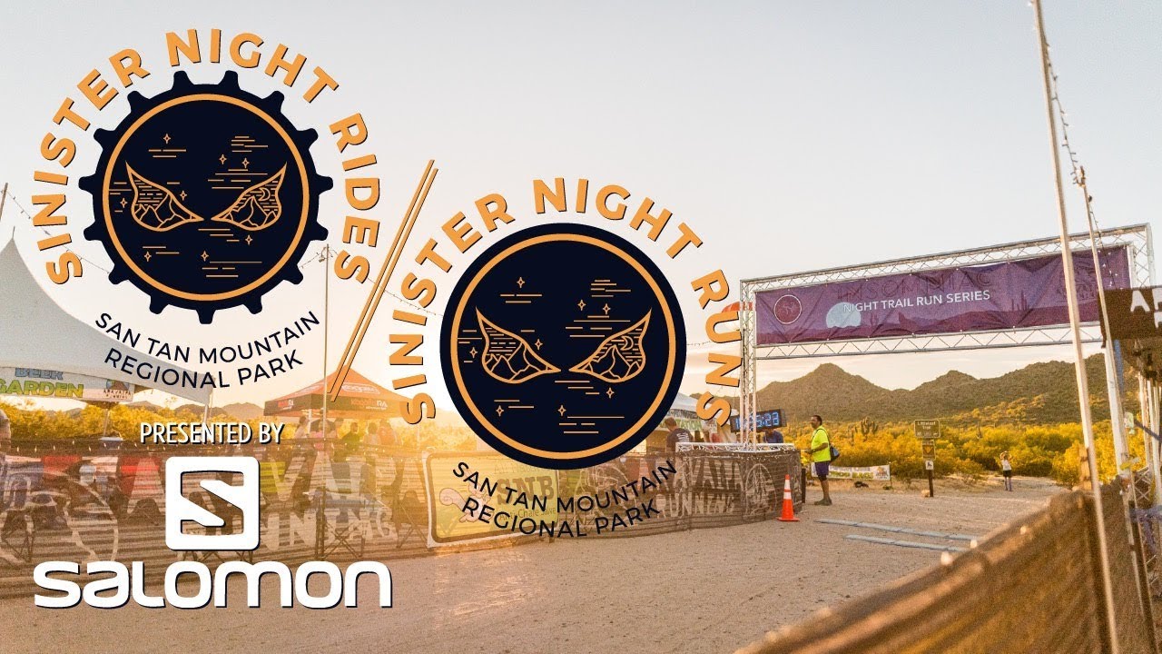 Sinister Night Ride and Run in San Tan Mountain Regional Park