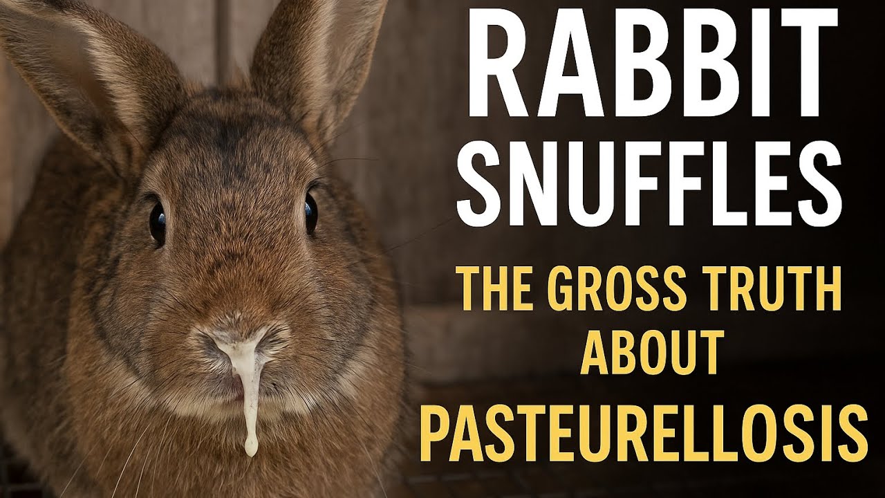 Rabbit Snuffles - The Gross Truth About Pasteurellosis on the Farm