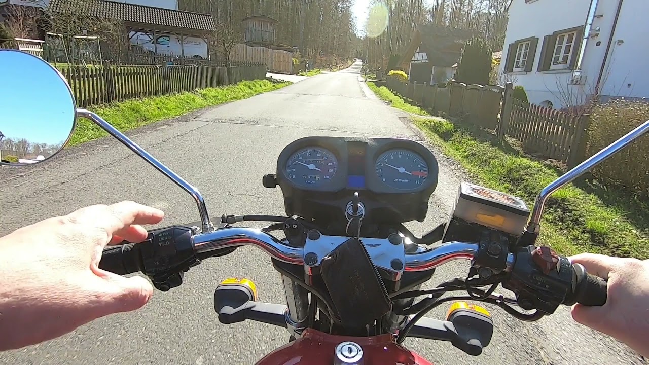 Honda CB 400 N aus Februar 1980 - wie sich so ein 40 Jahre altes Motorrad fährt..