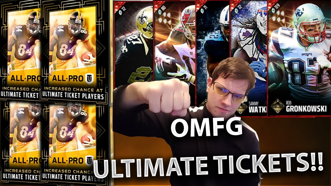 WE GOT THE JUICED PACKS! 99 OVERALL ULTIMATE TICKETS PACK OPENING!! - Madden Ultimate Team 17