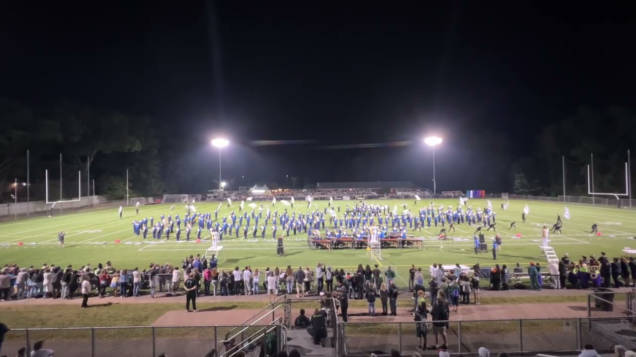 UNH Marching Band Exhibition at Maloney Competition 