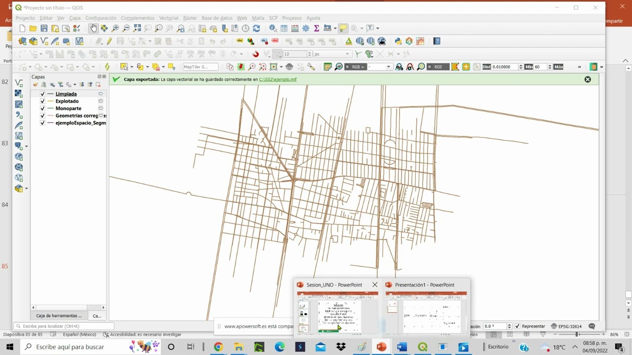 Limpieza de archivo antes de enviar a DepthMap en QGIS