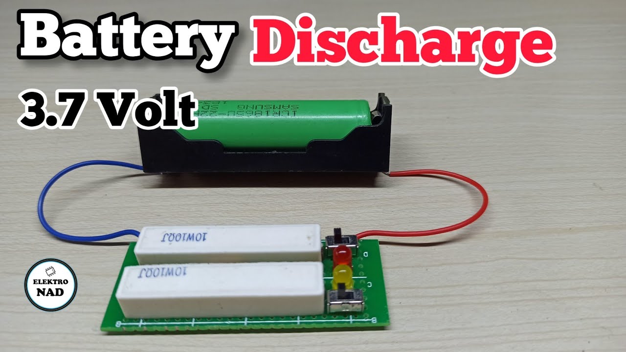 simple 3.7V battery Discharge