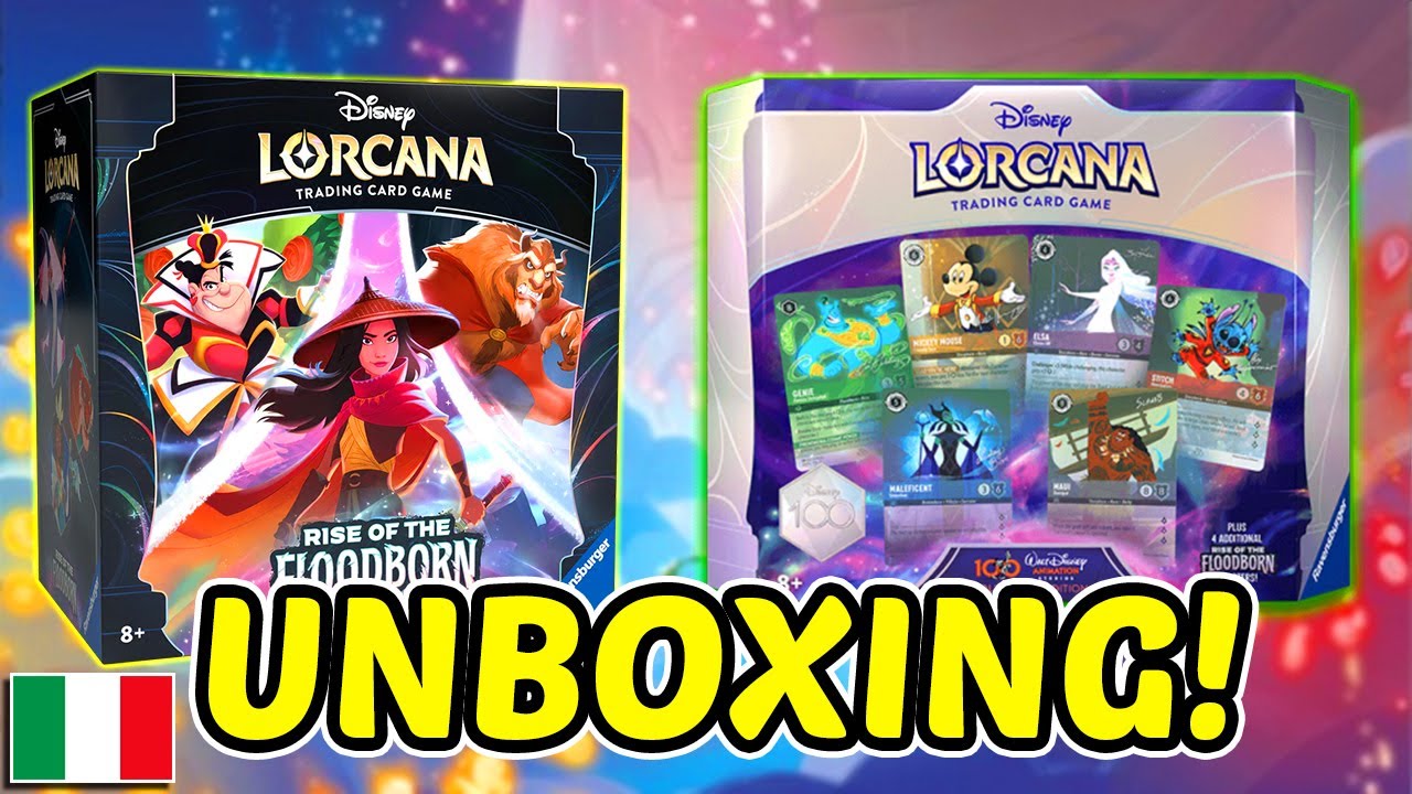 [ITA] Unboxing Illumineer's Trove e Disney 100 Collector's Edition Set! • Disney Lorcana
