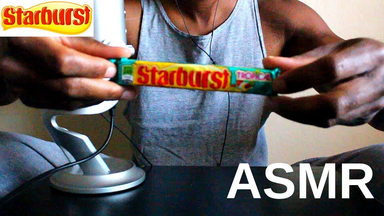 ASMR EATING STARBURST NO TALKING ( squishy mouth sounds ) | ASMR TY