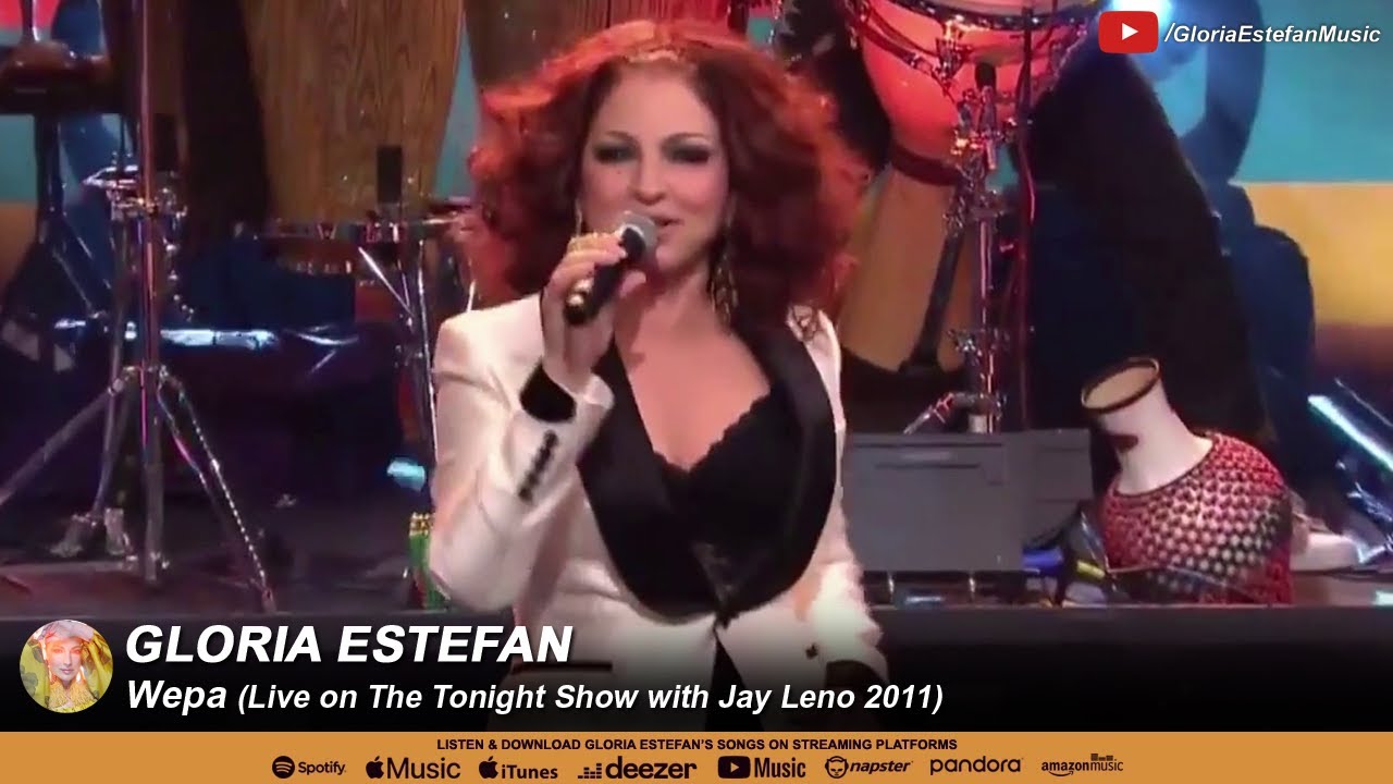Gloria Estefan &bull; Wepa (Live on The Tonight Show with Jay Leno 2011)