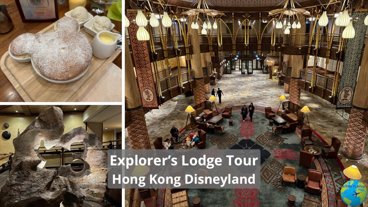 Explorers Lodge Hotel Tour - Hong Kong Disneyland, World of Colour, Dragon Wind & Deluxe Room