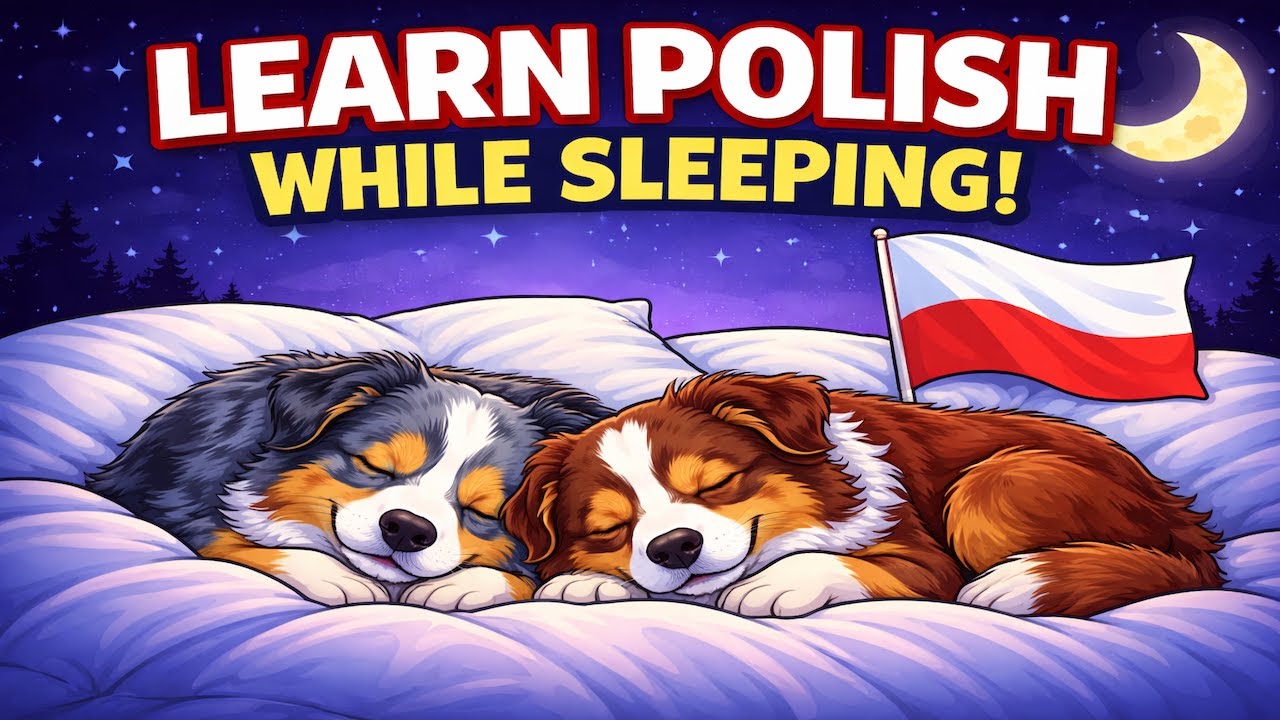 Learn Polish While You Sleep 🌙 Basic Vocabulary for Beginners (A1)