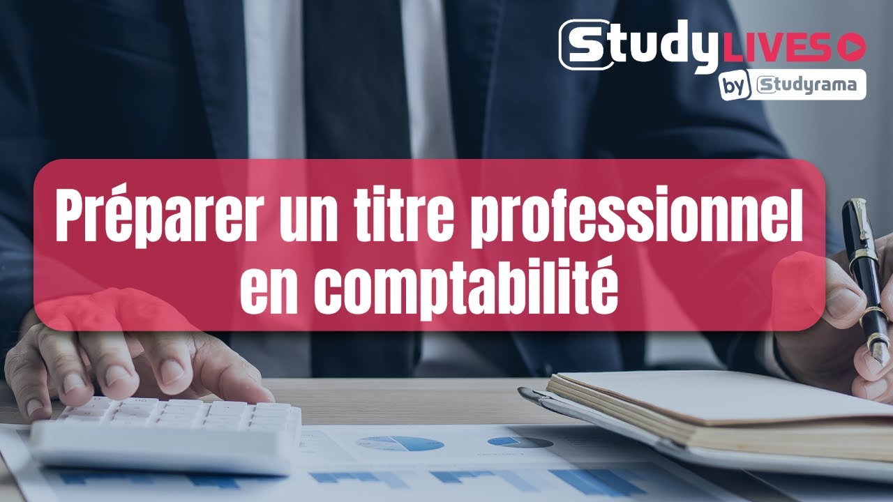 Préparer un titre professionnel en comptabilité