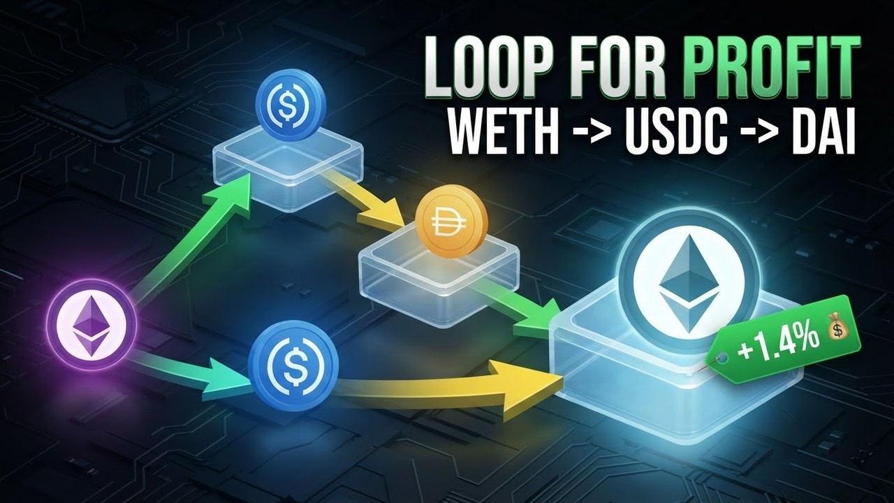 Triangular Arbitrage Explained: WETH to USDC to DAI