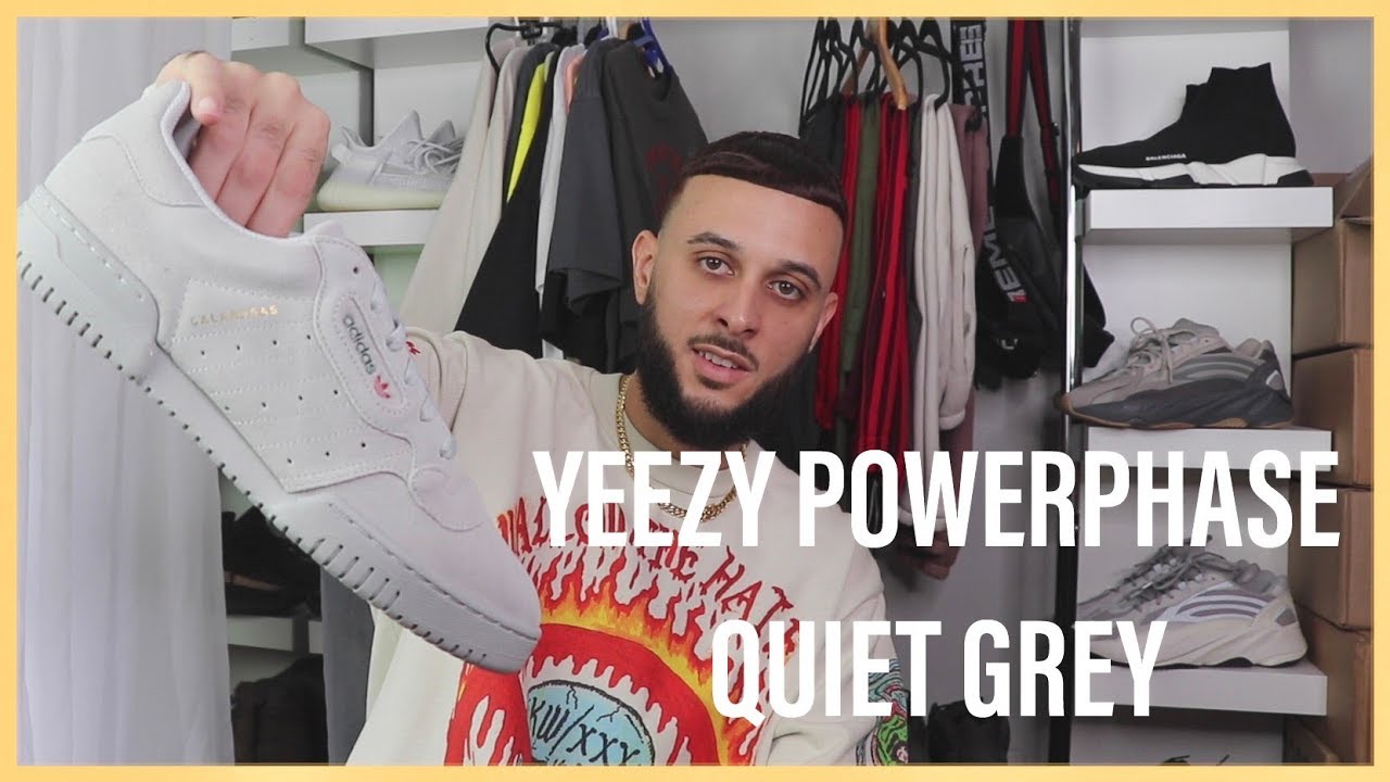 WATCH BEFORE YOU BUY YEEZY POWERPHASE QUIET GREY
