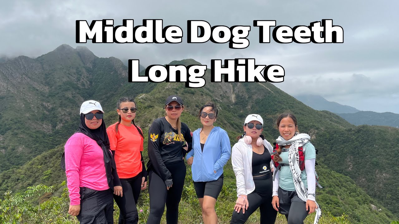 RUTE MIDDLE DOG TEETH | LANTAU ISLAND #hongkong #hiking #hikingtrails #adventure