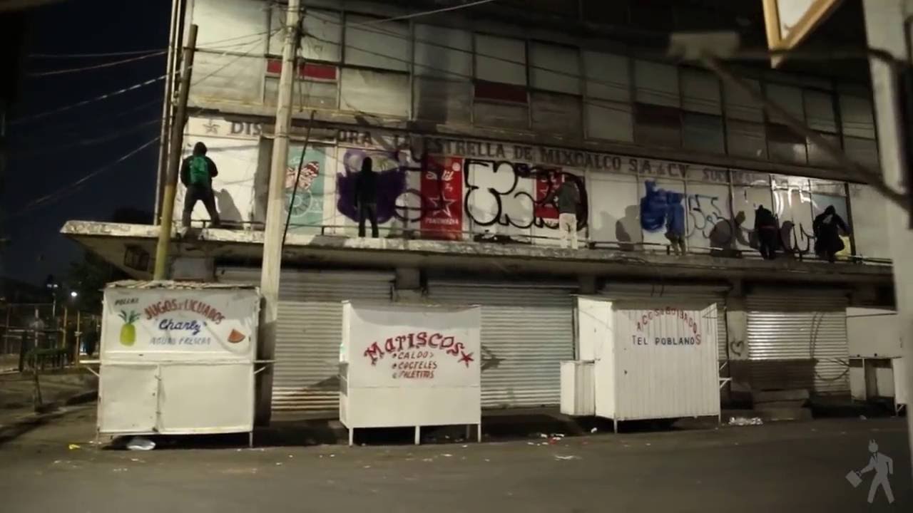 Graffiti Ilegal MExico Siler, Dunck, Pemex, Aware, Pen.