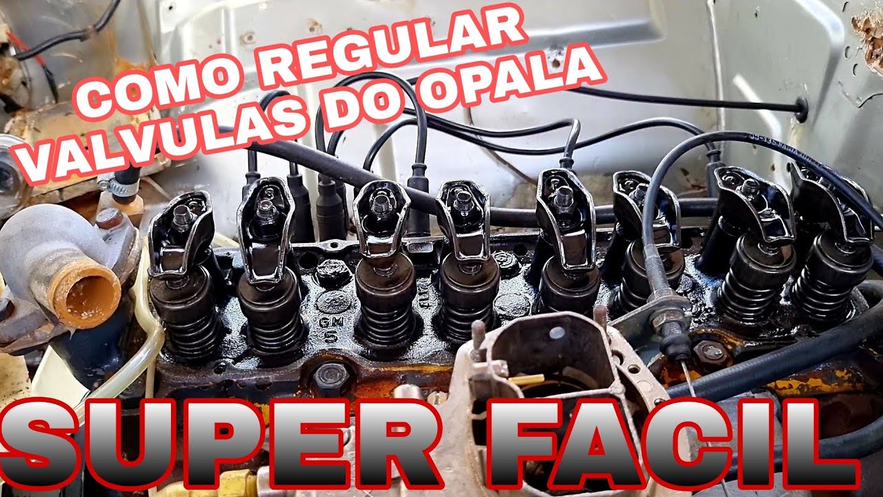 Como Regular Valvula do Opala 4cc De Maneira Facil