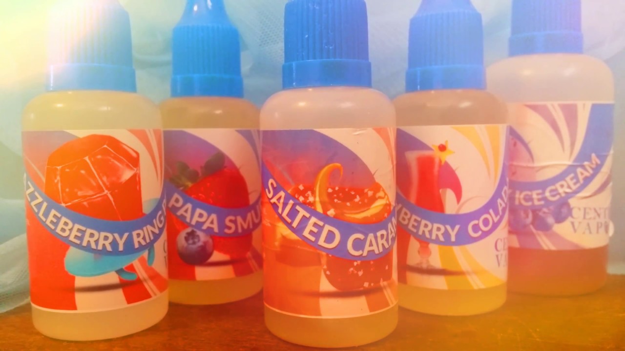 Salted Caramel E-Juice From Central Vapors