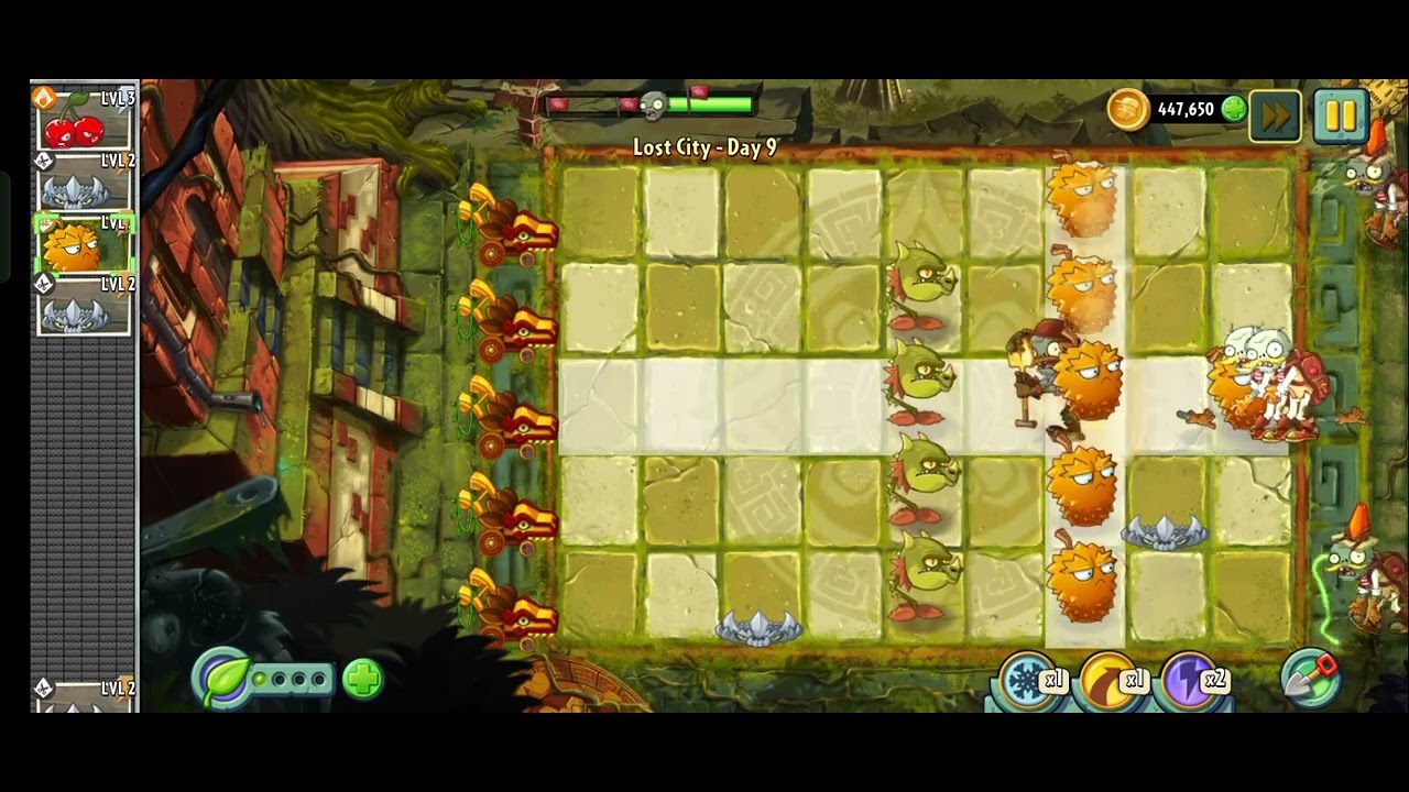 PVZ2 Lost City Day 9