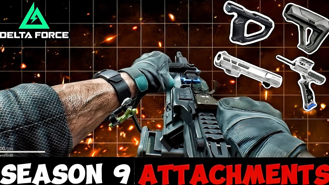 All NEW Attachments Coming in Delta Force Season 9.