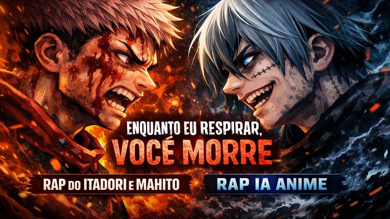 Rap do Itadori e Mahito | Batalha das Almas | Rap IA Jujutsu