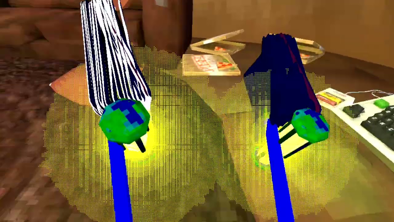 Using a Lag machine I found on the ground and trolling people in Animal Company!