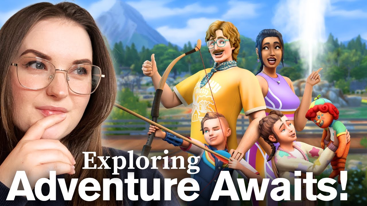 🏹Exploring The Sims 4 Adventure Awaits Expansion In My Forever World!