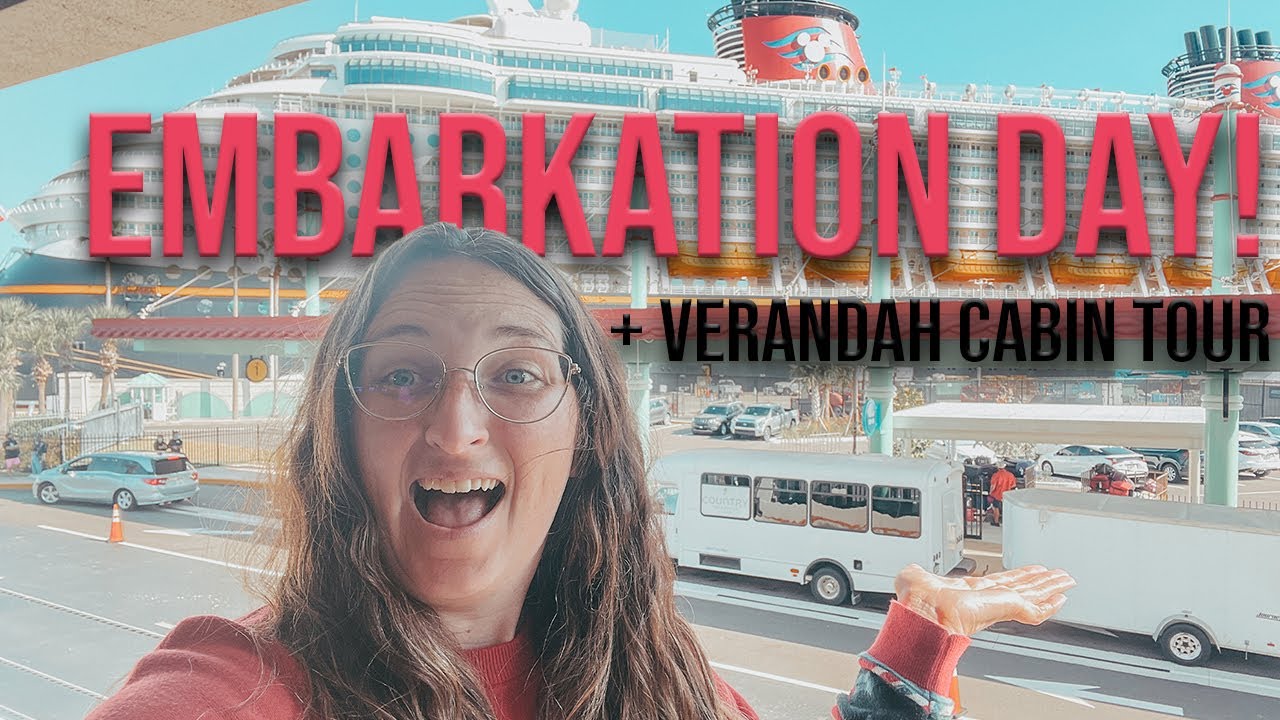 Embarkation Day! Very Merrytime 4 Night Cruise on Disney Dream + CABIN TOUR!