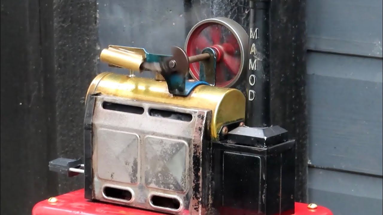 Mamod SP2 Stationary Engine - First Run and my first use of Gel Fuel