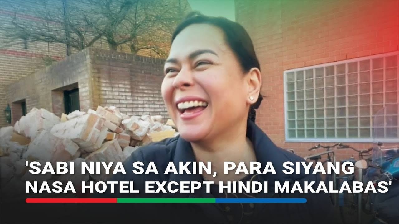 FULL: Sara says Digong 'charming' at ICC detention, misses his 'girlfriend,' regrets nothing