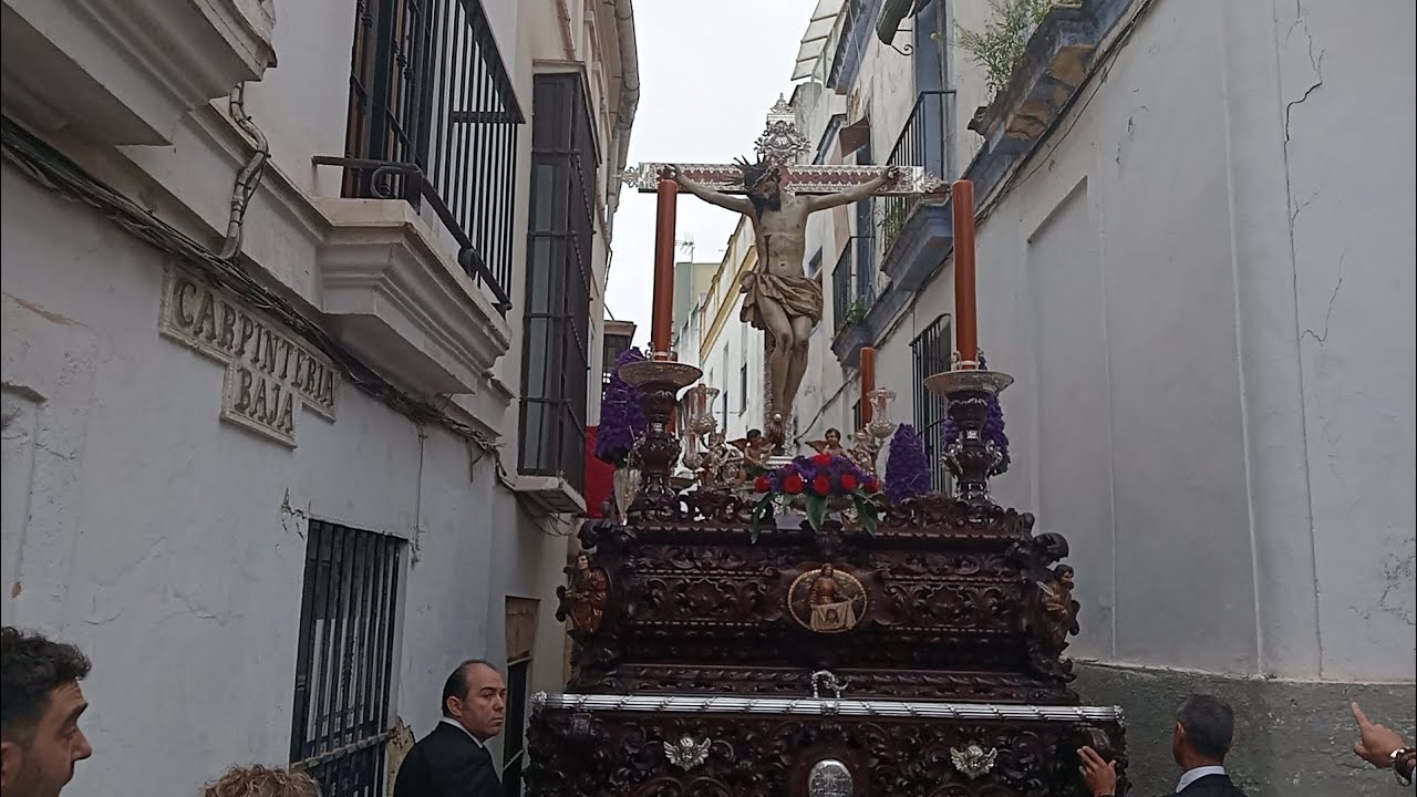 Crucificado de la Salud Jerez 2024. Carpintería Baja