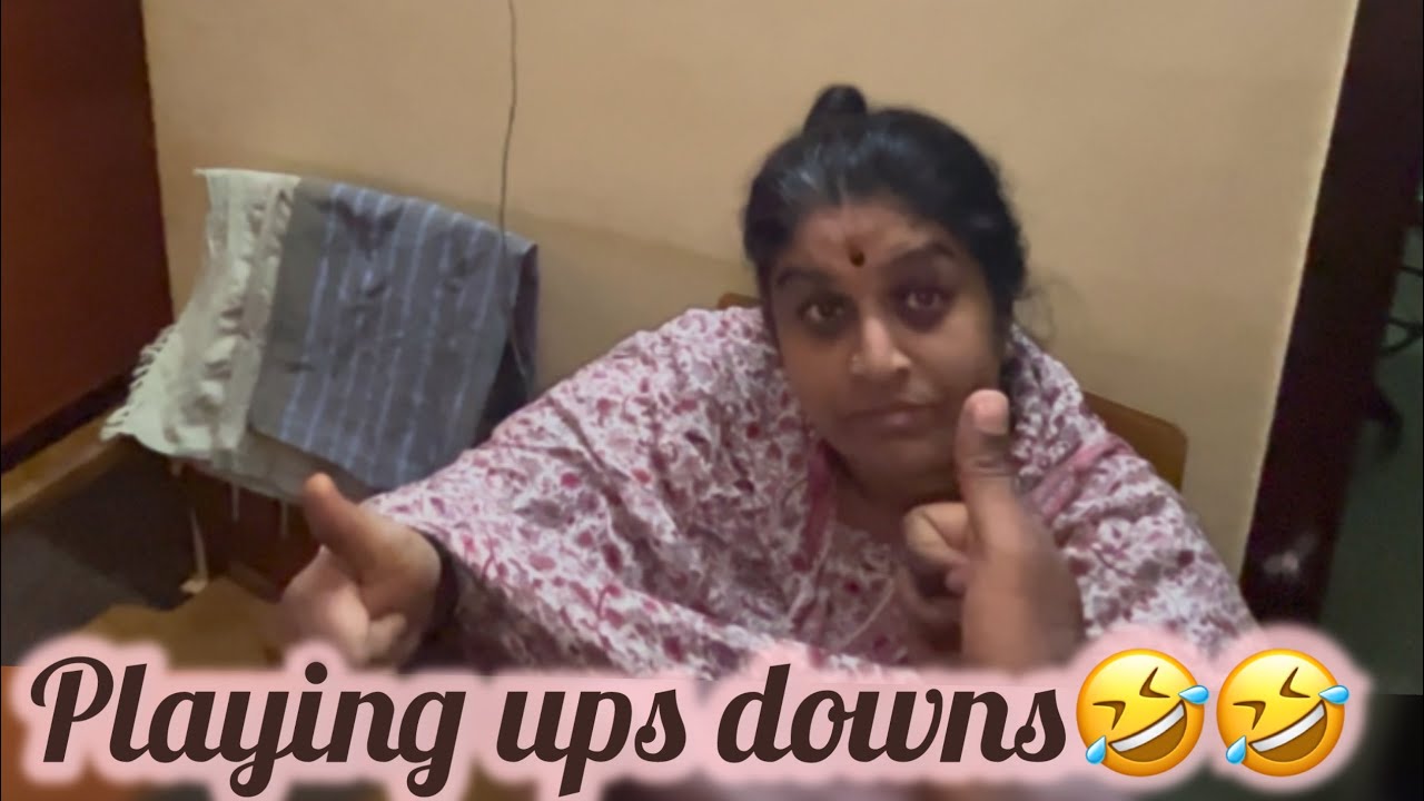 Playing ups and down 🤣🤣