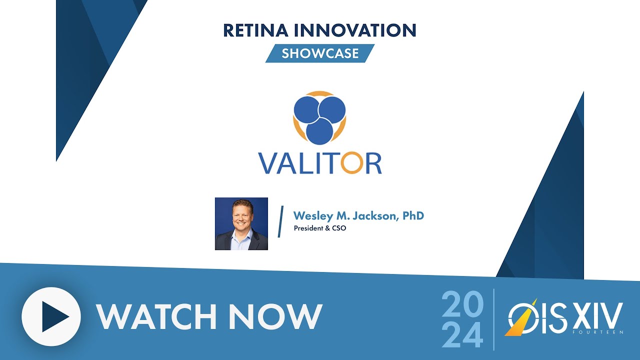 Valitor | Wesley M. Jackson, PhD, President & CSO