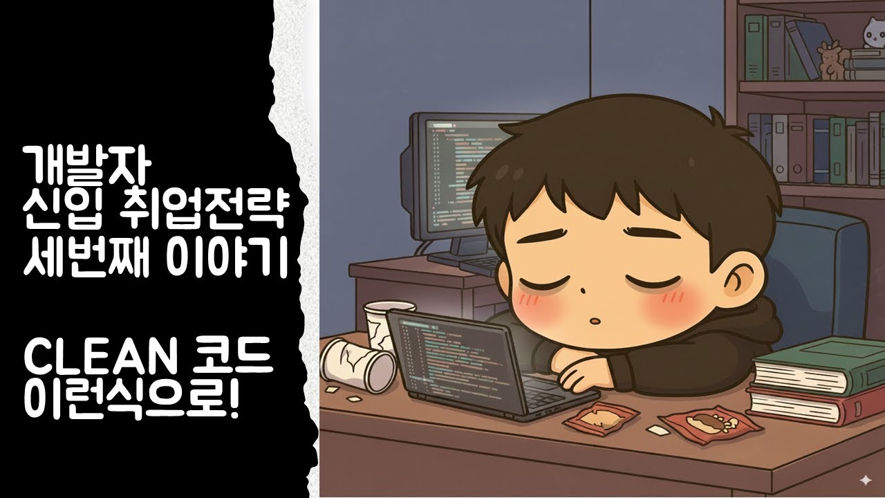 일상얘기) 😣 클린코드! 개발자 신입 취업 전략 세번째 이야기 (📜 클린코드 쉽게 외우기!)