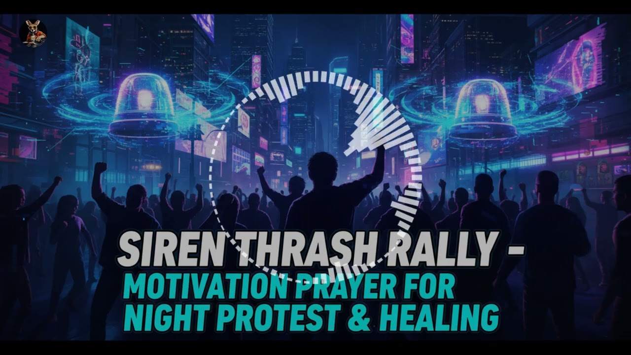 SIREN THRASH RALLY - Motivation Prayer for Night Protest & Healing