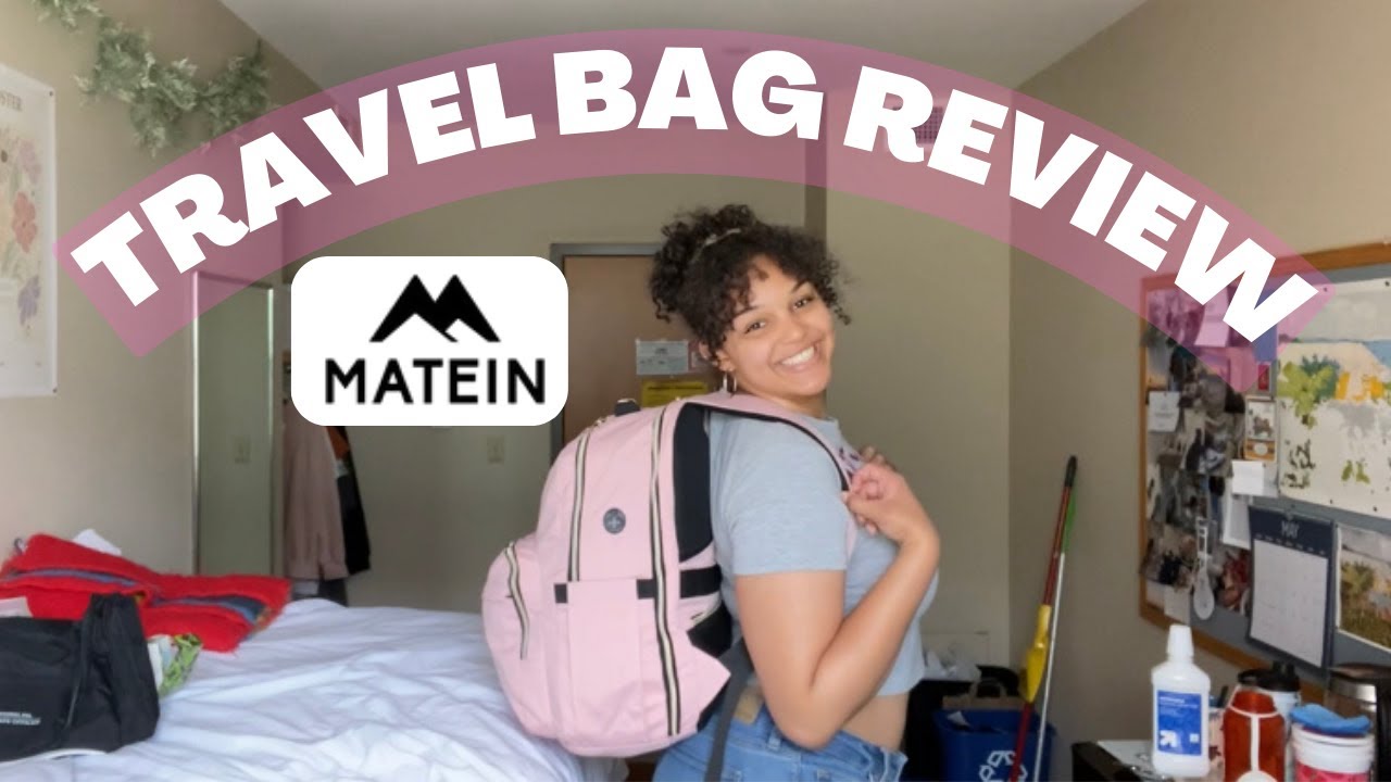 Testing the MATEIN TRAVEL BACKPACK *game changing*