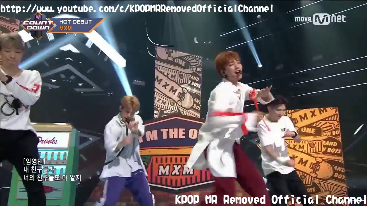 [MR Removed] 170907 MXM - I'M THE ONE [Debut Stage - M COUNTDOWN]