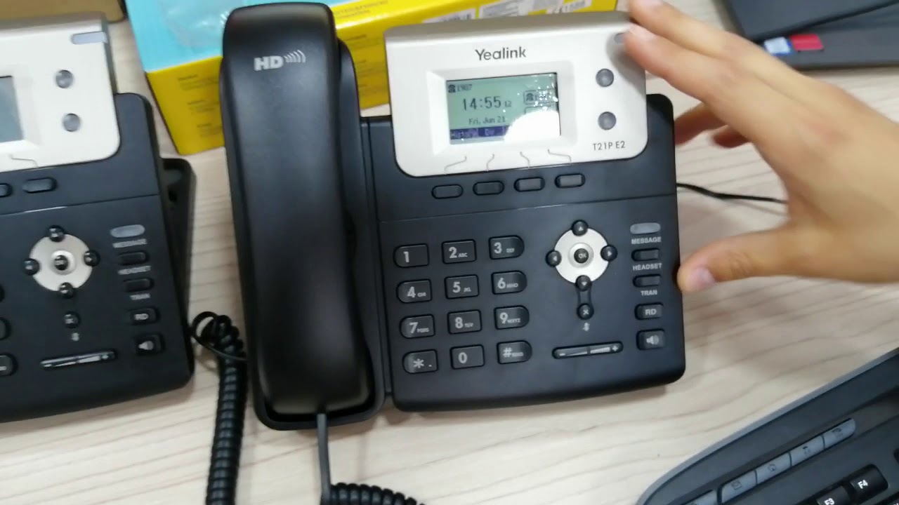 Yealink IP Telefon Kurulumu Karel Santral IPG500 Yealink T21P E2