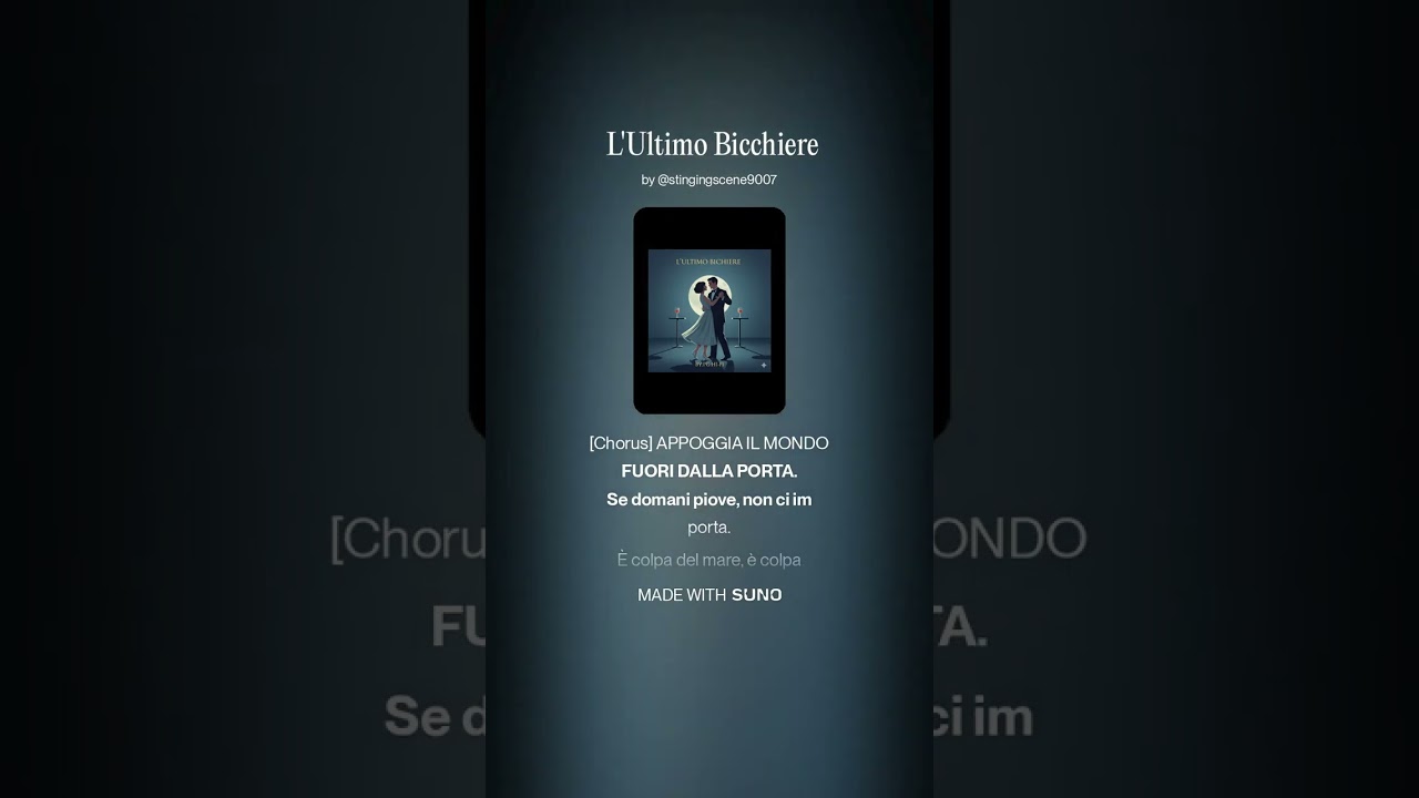 L'Ultimo Bicchiere