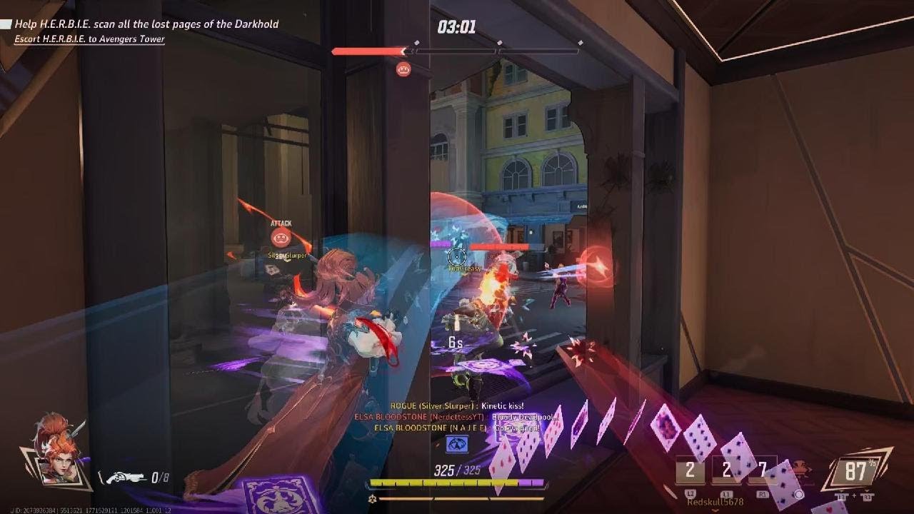 Marvel Rivals Elsa BloodStone vs 3 Healers -_-