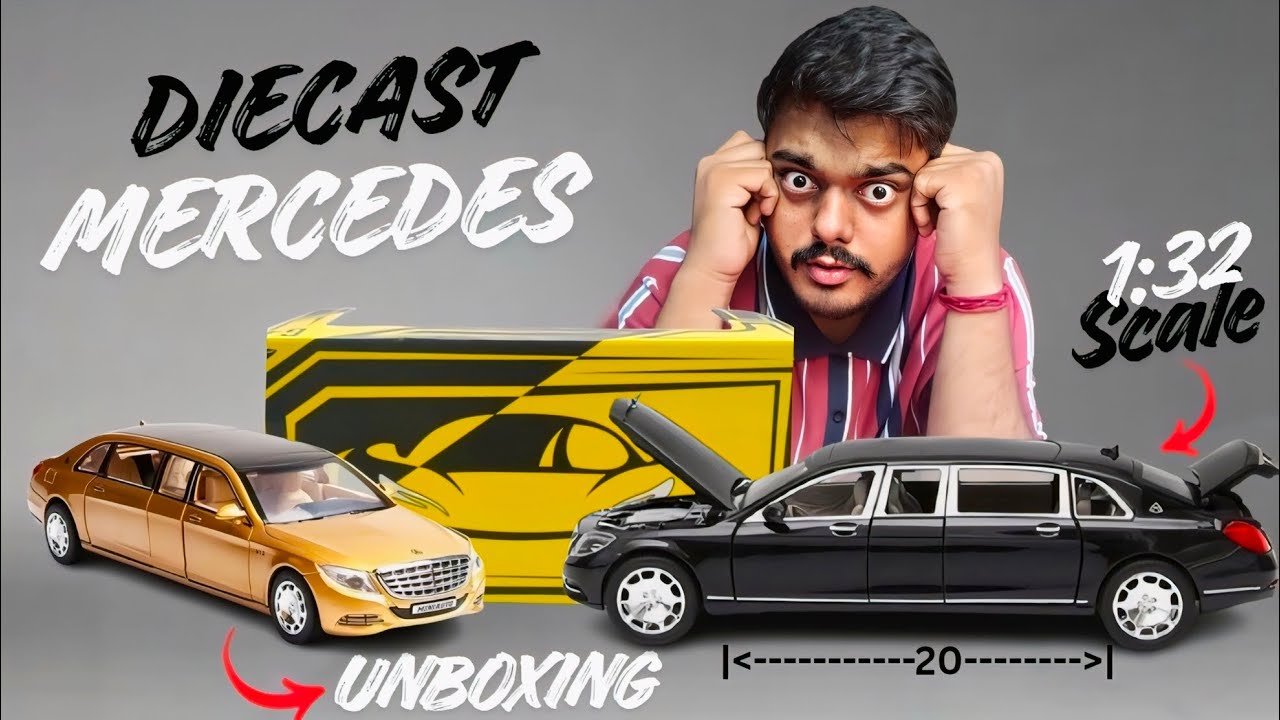 Mercedes Maybach Diecast Cars Unboxing | 1:32 Luxury Model Cars & Toy Cars