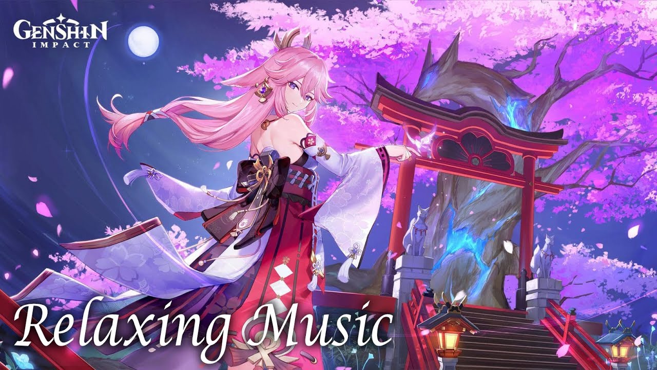 [Genshin Impact] Relaxing Music ~ Grand Narakumi Shrine