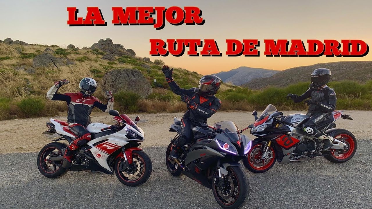 LA MEJOR RUTA EN MOTO DE MADRID