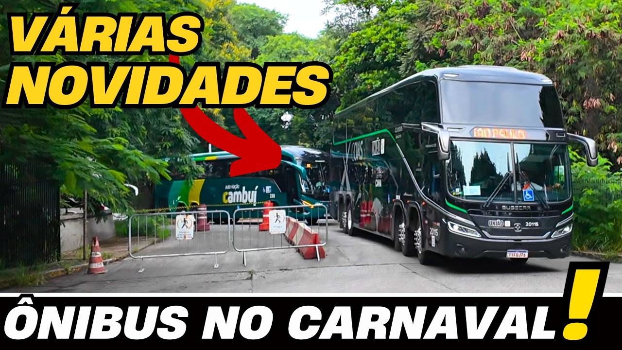 A POLÊMICA DO INSTRUTOR DE ÔNIBUS?? MOVIMENTO NO CARNAVAL RODOVIÁRIA DO TIETÊ | P1