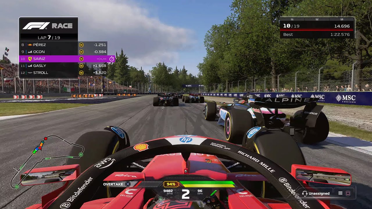 F1 24 | Round 16 | Monza | Ferrari SF-24 | Sainz