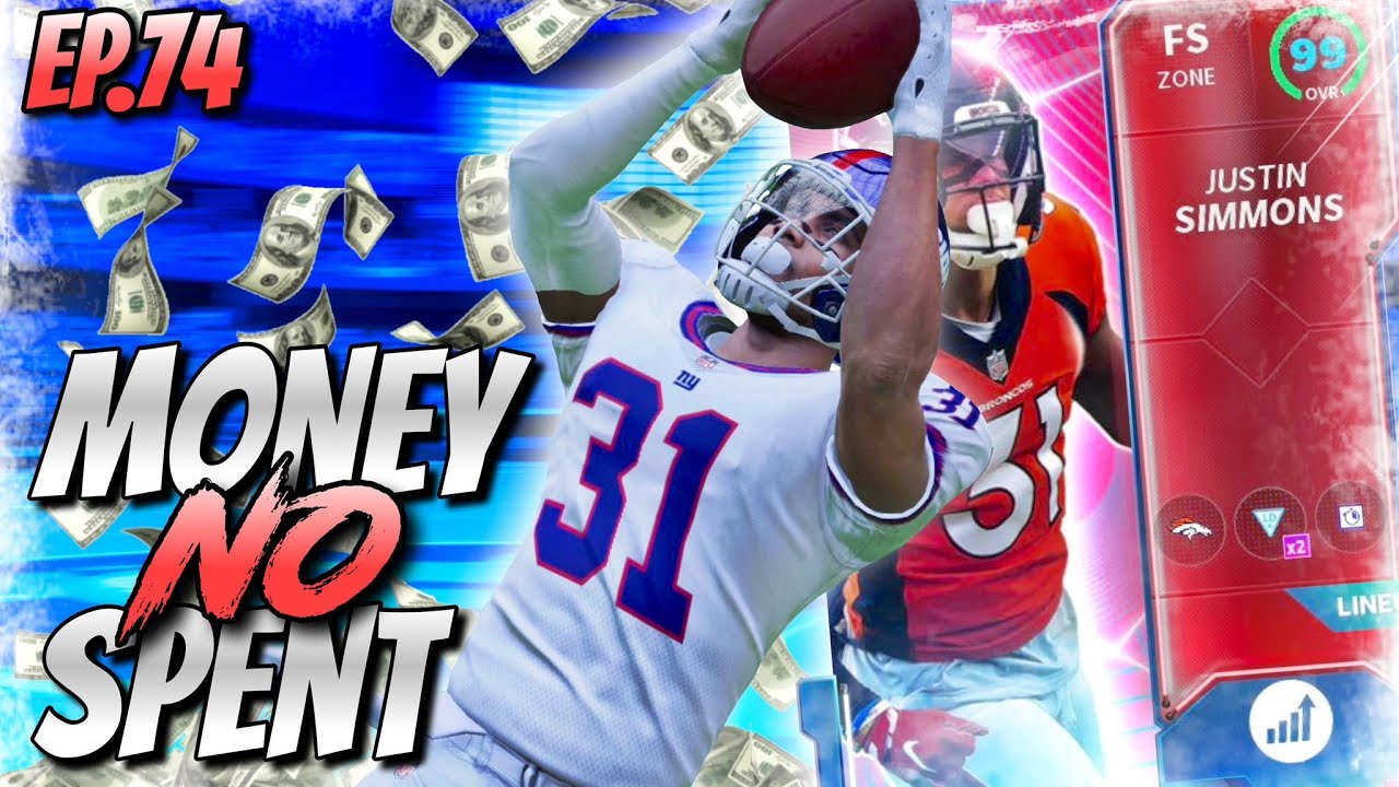 FREE 99 OVERALL JUSTIN SIMMONS MAKING BIG PLAYS! MADDEN 21 GAMEPLAY
