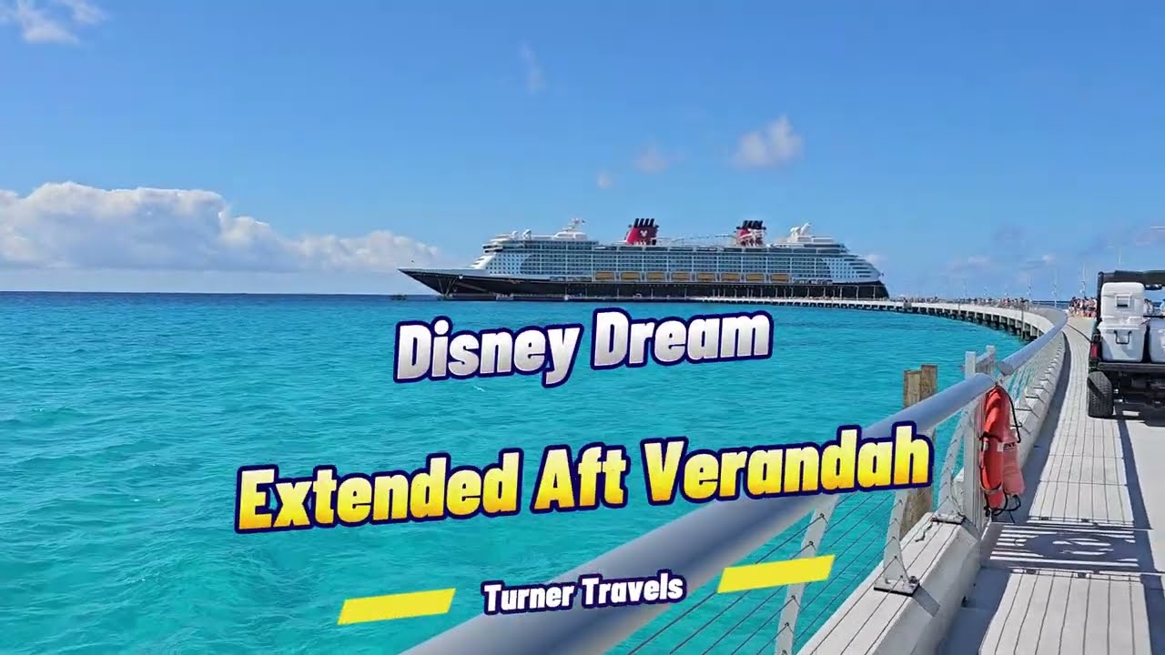 Disney Dream Aft Verandah Room Tour - Check out this unique cabin on the Disney Dream!